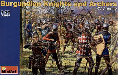 Miniart 1:72 Burgundian Knights and Archers