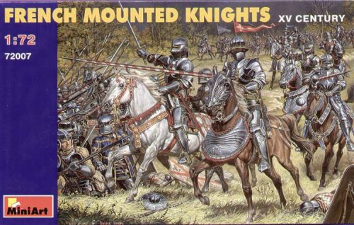 Miniart 1:72 French mounted Knights XV Century