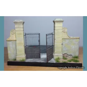 Matho Models 1:35 Metal Fence Set B - Gate