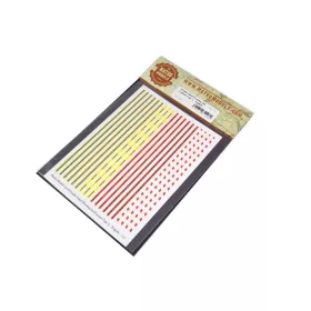   Matho Models 1:35 Double Sided Warning and Caution Tape A - English