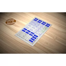 Matho Models 1:35 Street Name Signs D - Spanish
