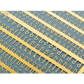 Matho Models PE Letters: 1,5 - 2,0mm