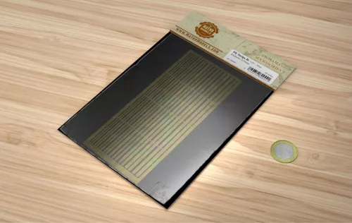 Matho Models PE Brass Strips B: 1,25 - 3 mm (0,10mm thickness)