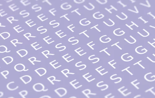 Matho Models Decal Letters (UPPERCASE) - 3mm, white, type 1