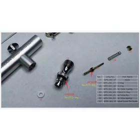 MENG-Model O-ring -VERMILION BIRD 0.3mm AIRBRUSH