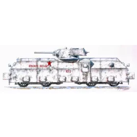 Planet Models Soviet draisine Krasnaja Zvezda