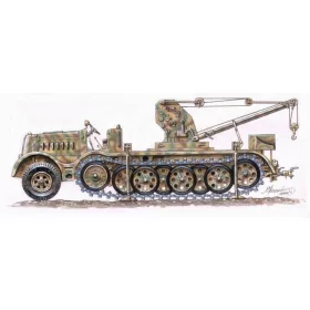 Planet Models Sd.Kfz. 9 FAMO 18-ton mit Bilstein 6-ton