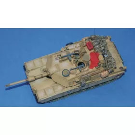   Planet Models M1A1 Abrams - Irak Krieg Zusatzausrüstung, Iraq war equipment set.