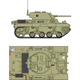 Planet Models 1:72 M-22 Locust Airbone tank USA, GB, WWII