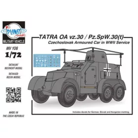 Planet Models 1:72 TATRA OA vz.30/Pz.SpW.30(t) Czechosl.Arm