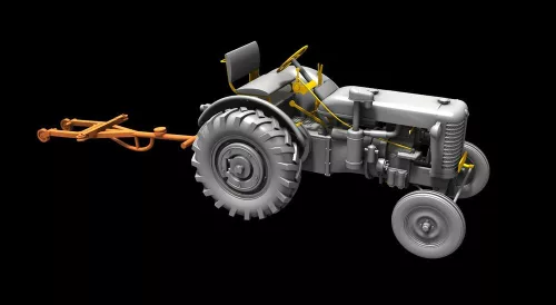 Planet Models 1:72 Zetor 25 Military w/Towbar for MiG 15/17s