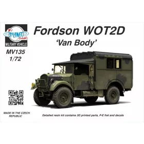 Planet Models 1:72 Fordson WOT2D ‘Van Body’ 1/72