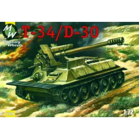 Military Wheels 1:72 T-34/D-30