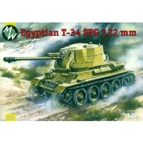 Military Wheels 1:72 T-34-122 Egypt Army