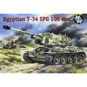 Military Wheels 1:72 T-34-100 Egypt Army