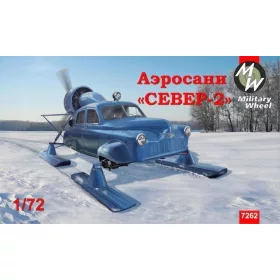   Military Wheels 1:72 Soviet aerosan"Sever-2" ("North-2")