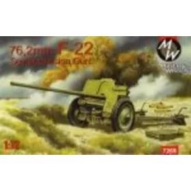Military Wheels 1:72 F-22 Soviet 76, 2mm division gun