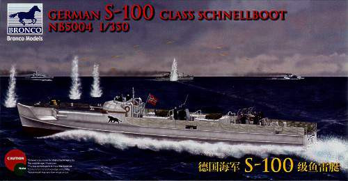 Bronco 1:350 German S-100 Class Schnellboot