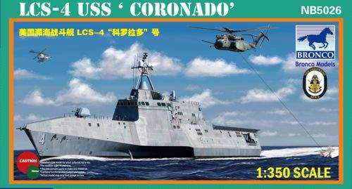 Bronco Model 1:350 U.S.S. Coronado (LCS-4) NB5026