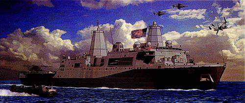 Bronco 1:350 USS LPD-22 San Diego