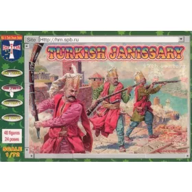 Orion 1:72 Turkish janissary, 17. century