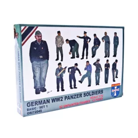 Orion 1:72 WWII German panzer soldiers, set 1