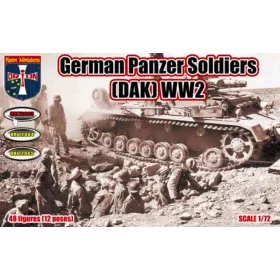 Orion 1:72 German Panzer Soldiers (DAK) WW2