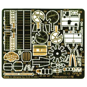 ACE 1:72 PE-Set for I-16 (ICM) für ICM Bausatz