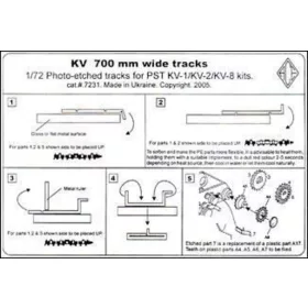 ACE 1:72 KV 700mm wide tracks