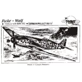 Planet Models 1:72 Focke-Wulf Einsitzer mit BMW 802
