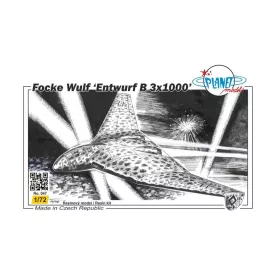 Planet Models Fw Entwurf B 3x1000 Delta Bomber