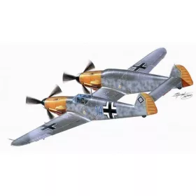 Planet Models Messerschmitt Bf 109 Z Zwilling