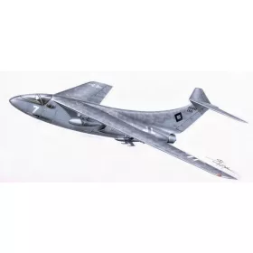 Planet Models Messerschmitt Me Zerstörer II T-Leitwerk