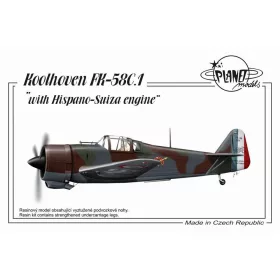 Planet Models Koolhoven FK 58 With Hispano Suiza Engine