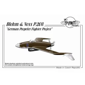   Planet Models Blohm Voss P.208 German Propeler Fighter Project