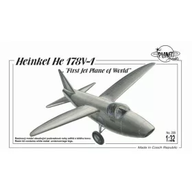 Planet Models 1:32 Heinkel He 178 First Jet Plane of World