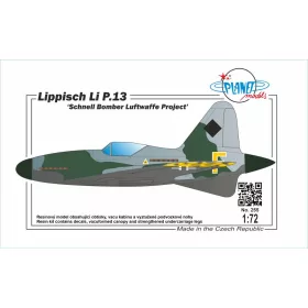  Planet Models 1:72 Lippisch Li P.13 Schnell Bomber Luftwaffe Project