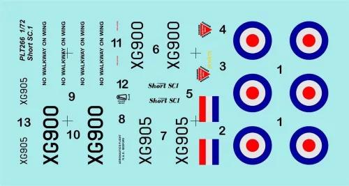 Planet Models 1:72 Short SC-1 First British VTOL Aircraft