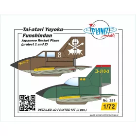   Planet Models 1:72 Tai-atari Y?yoku Funshindan Japanese Rocket Plane (project 1 and 2)
