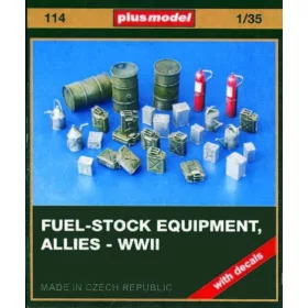 Plus model 1:35 Tanklager Zubehör Alliierte WW II