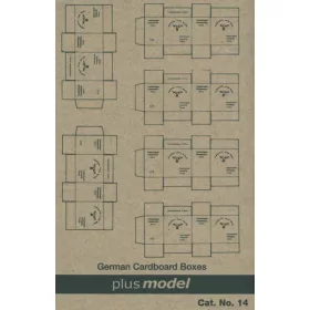 Plus model 1:35 Deutsche Transport Kartons WW II
