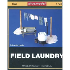 Plus model 1:35 Feld Waschküche