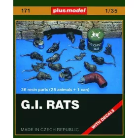 Plus model 1:35 Ratten