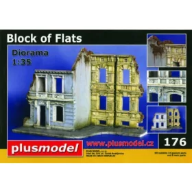 Plus model 1:35 Häuserblock Ruinen