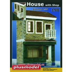 Plus model 1:35 Haus mit Shop