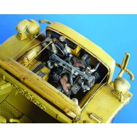 Plus model 1:35 Horch 1a - Motor für Italeri Bausatz