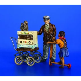 Plus model 1:35 Drehorgelspieler