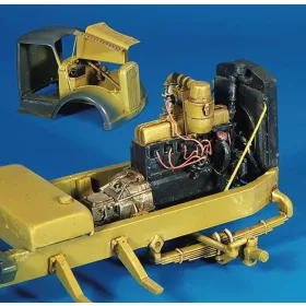 Plus model 1:35 Opel Blitz Motor für Italeri Bausatz