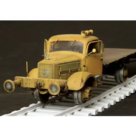 Plus model 1:35 Mercedes L4500A Eisenbahn Lastwagen