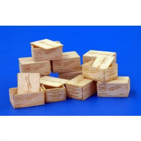 Plus model 1:35 U.S.Wooden crates f.cigaretes WWII-TypeI